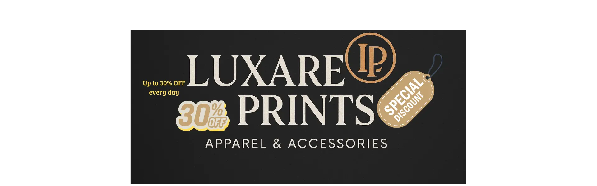 Banner for Luxare Prints