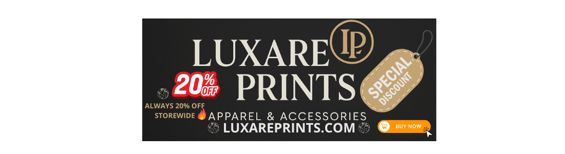 Banner for Luxare Prints